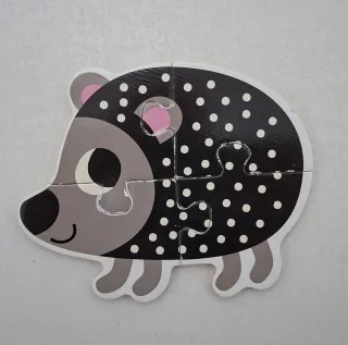 Puzzle infantil animales del bosque
