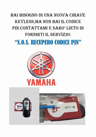 Chiave Keyless comp. per Tmax dal 2015 al 2026.