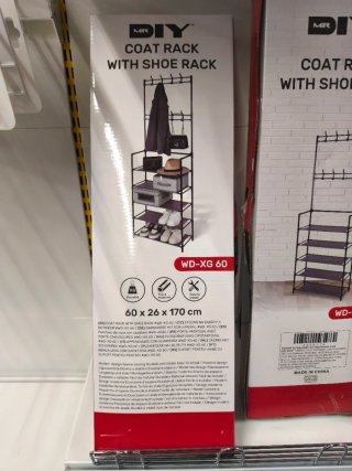 Estantería Coat Rack Shoe Rack MR DIY