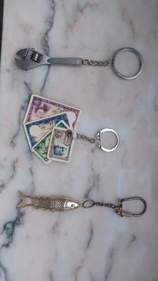 Llaveros antiguos variados