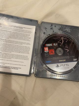 Resident Evil 4 Remake Steelbook PS5