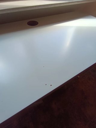 Escritorio IKEA Micke Blanco/Marrón