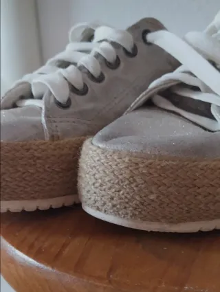 Mustang Zapatillas Mujer Doradas/Plateadas