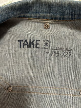 Giubbotto jeans Take blu