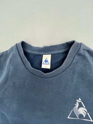 Sudadera Le Coq Sportif Azul y Gris
