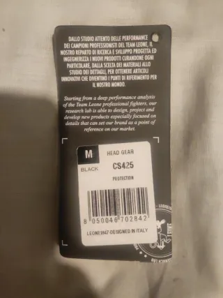 Casco de boxeo Leone