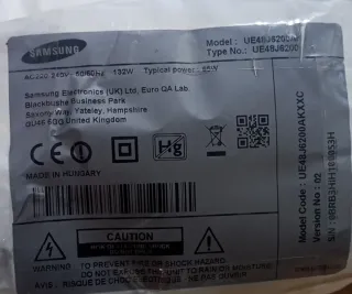 Samsung UE48J6200 BN44-00703G