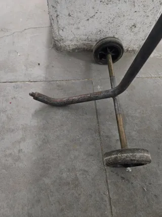 Carrito para transporte de objetos pesados