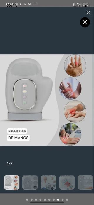 Guante Masajeador Smart Hand Massager