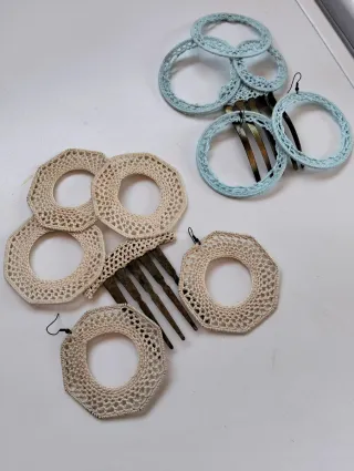 Conjunto Flamenca: Peineta y Pendientes