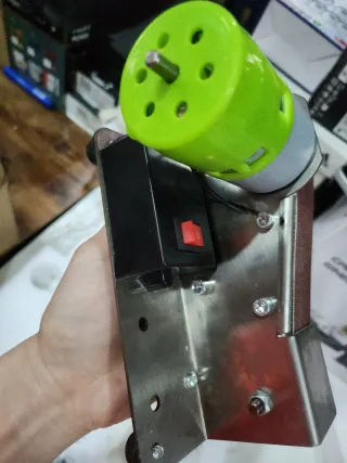 Mini lijadora de banda eléctrica de escritorio