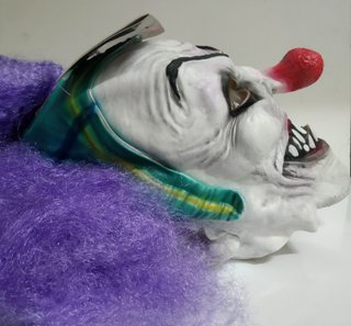 Máscara látex payaso terrorífico