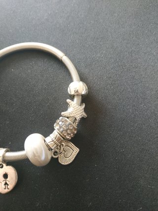 Bracciale Donna Ciondoli Cuore e Charm