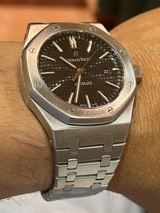 Audemars Piguet Reloj Automático Negro/Oro
