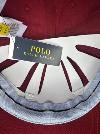 Gorra Polo Ralph Lauren Corduroy Burdeos
