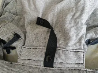 Mochila Portabebés Emelbaby Gris