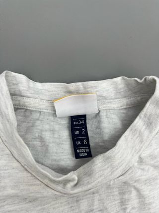 Camiseta Ellesse Gris y Blanca