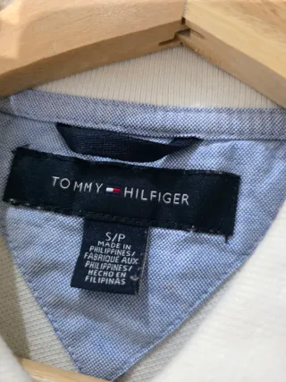 Camiseta Tommy Hilfiger Blanca y Roja