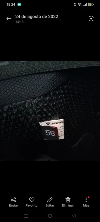 Mono de moto Dainese blanco y negro