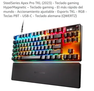 Teclado SteelSeries Apex Pro TKL RGB