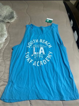 Canotta Blu South Beach LA Surf Academy