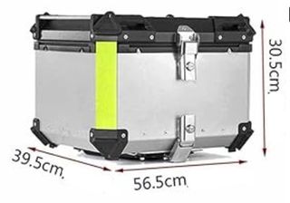 Baúles Moto Aluminio 65L Top Case A ESTRENAR