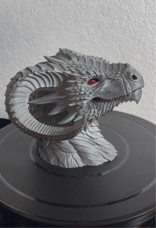 Dragon Porta Inciensos impreso en 3D.