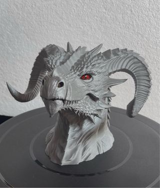 Dragon Porta Inciensos impreso en 3D.