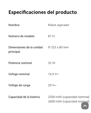 Robot Aspirador Xiaomi E10