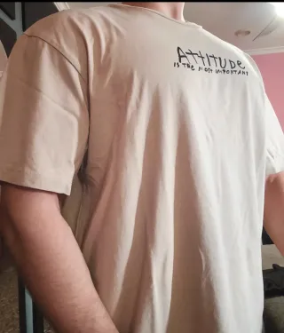 Camiseta Bershka Oversize