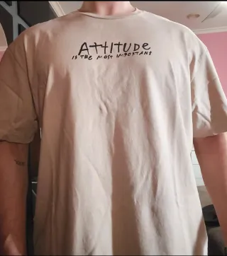 Camiseta Bershka Oversize