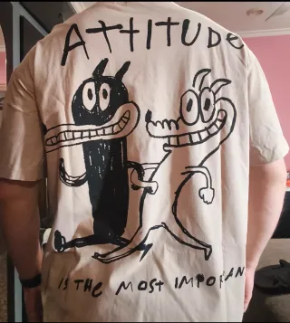 Camiseta Bershka Oversize