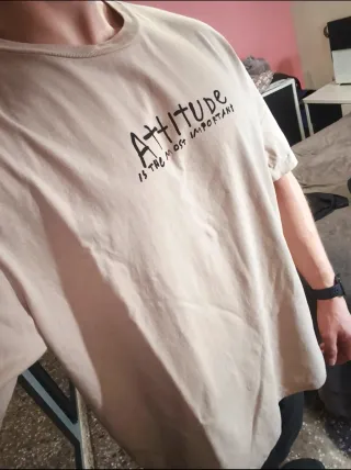 Camiseta Bershka Oversize