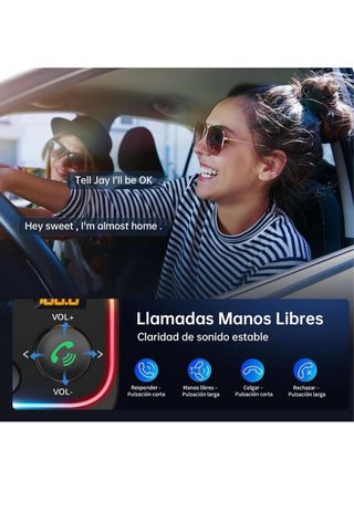Syncwire Transmisor FM Bluetooth 54W PD&QC3.0