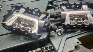 Pedales automáticos Btwin para bicicleta