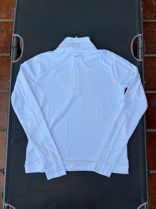 Camiseta Nike Manga Larga Mujer Blanca