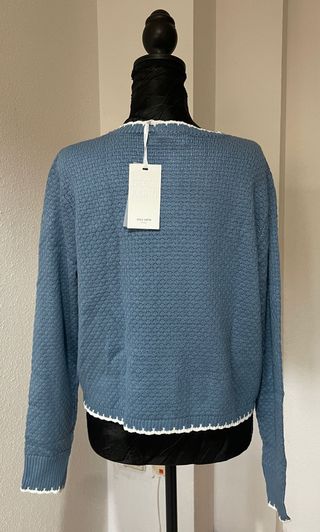 Cárdigan Mujer Manga Larga Cuello Redondo