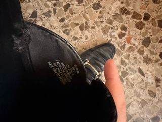 Mocasines H&M negros efecto cocodrilo talla 36