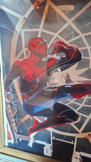 Poster Marvel (con autografo autore)