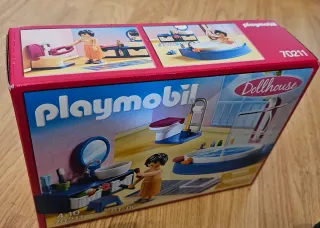 Playmobil Baño Casa Muñecas 70211