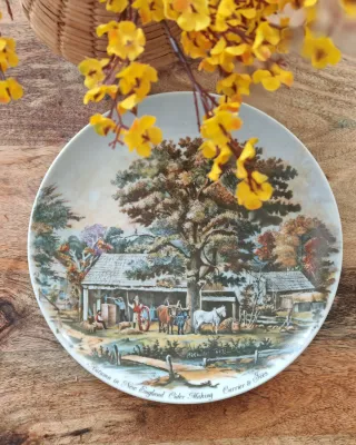 Plato decorativo Bavaria antiguo