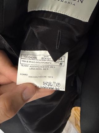 Traje de ceremonia Besston negro nuevo