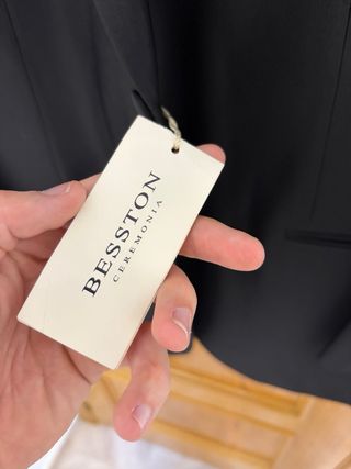 Traje de ceremonia Besston negro nuevo