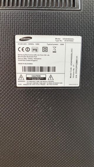 Smart TV Samsung 43 Negro