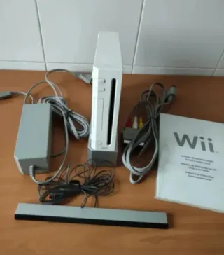Consola Nintendo Wii Blanca Completa