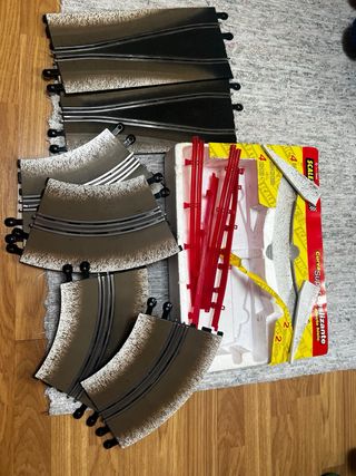 Scalextric Curva Superdeslizante Efecto Hielo