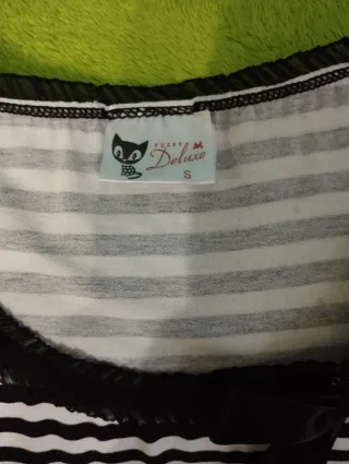 Conjunto Pin Up Rayas y Lazos