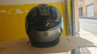Casco Nolan N80,8 Negro/Azul Talla S