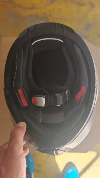 Casco Nolan N80,8 Negro/Azul Talla S