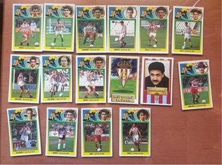Lote 206 cromos “sin repetir” LIGA ESTE  93-94